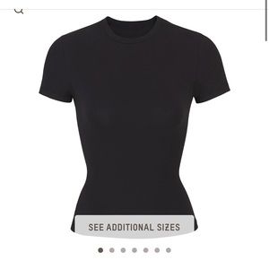 Skims cotton jersey tee